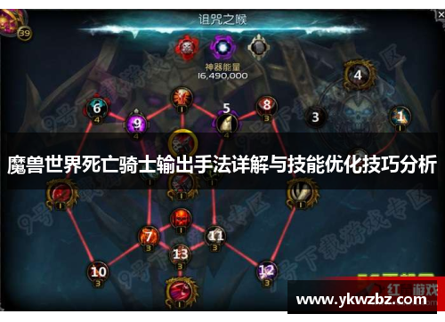 魔兽世界死亡骑士输出手法详解与技能优化技巧分析